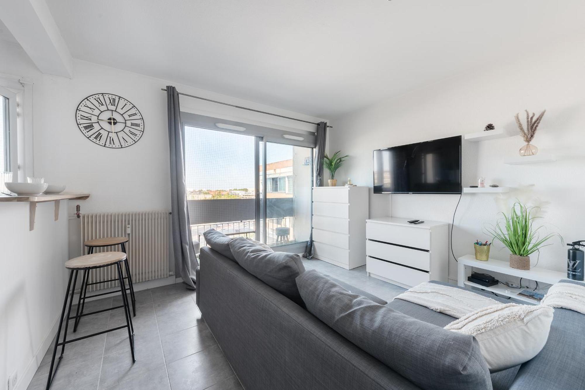 Cosy T2, Terrasse Privee Et Parking Daire Toulouse Dış mekan fotoğraf